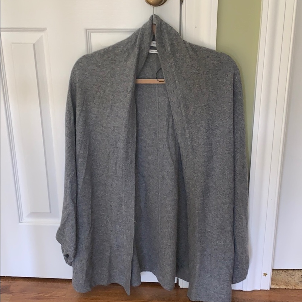 Vince Cashmere M/L Open Wrap Sweater Shawl